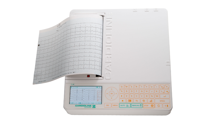 Electrocardiógrafo Cardioline ar2100 view